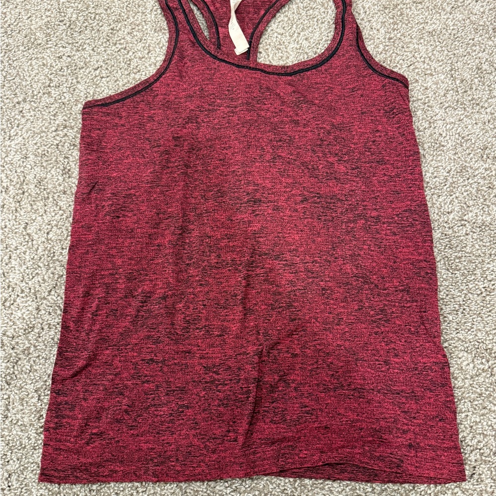 lululemon athletica Maroon Tank Top